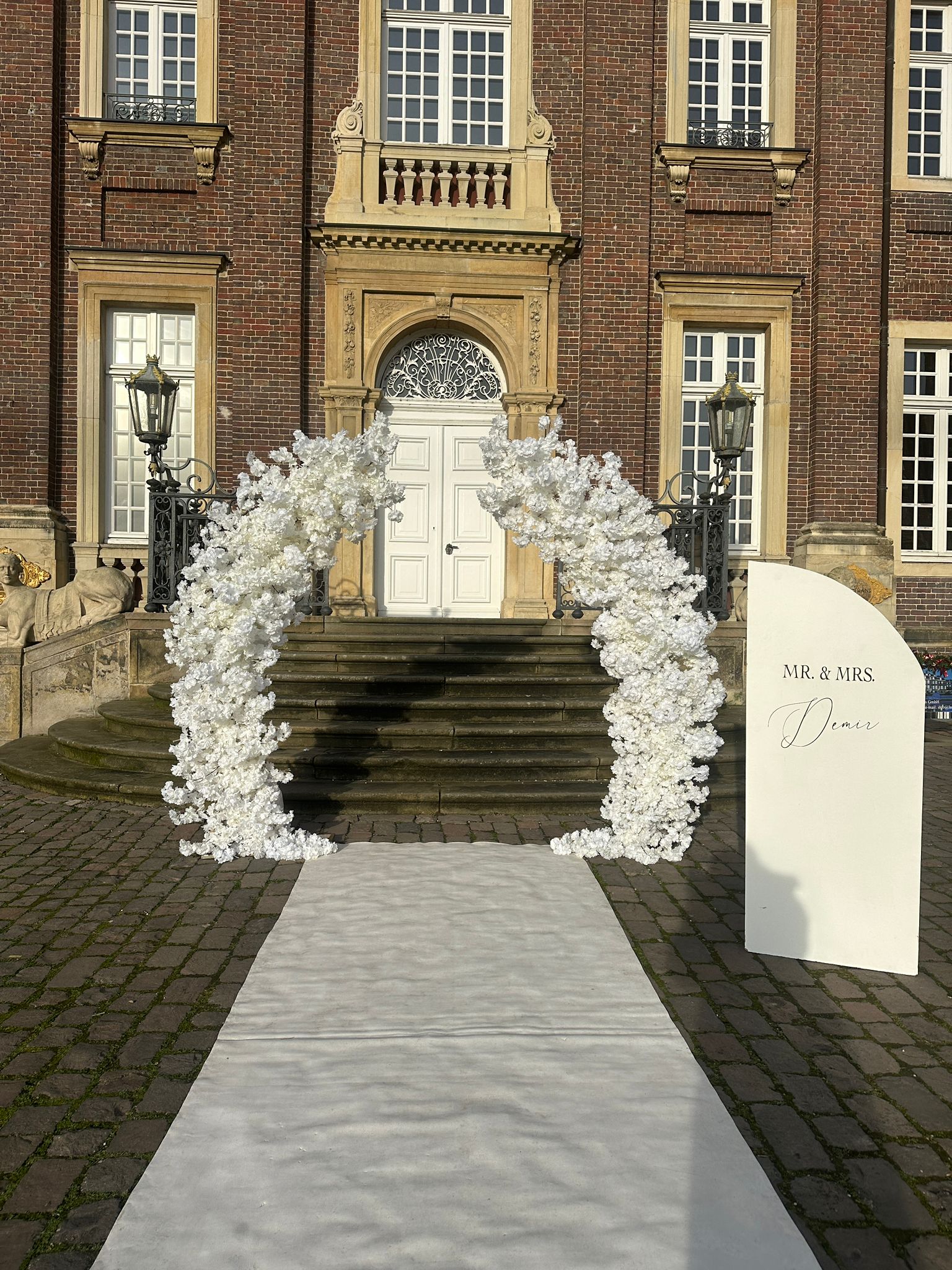 Standesamttrauungen / Eingangsdekoration 3