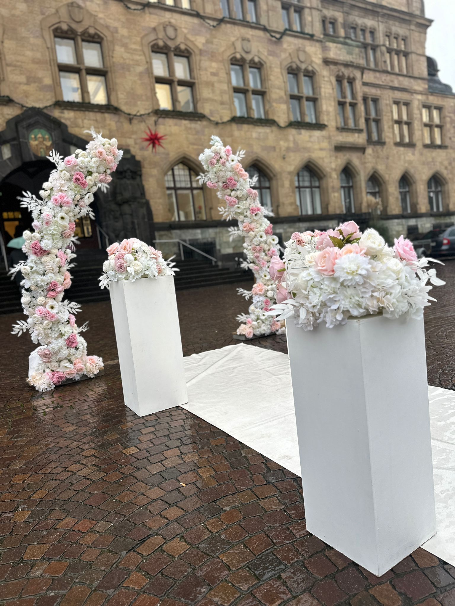Standesamttrauungen / Eingangsdekoration 4
